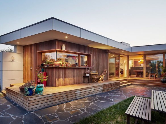 Villa relaxing green view