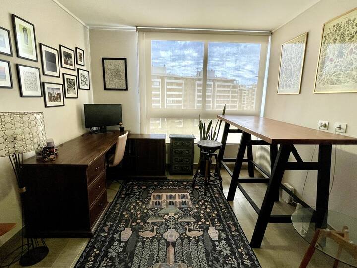 Hermoso departamento con espacio para teletrabajo