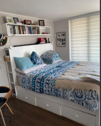 Amplio departamento 4D/4B – 3 E/1B en las Condes