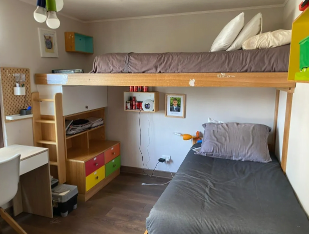 Amplio departamento 4D/4B – 3 E/1B en las Condes